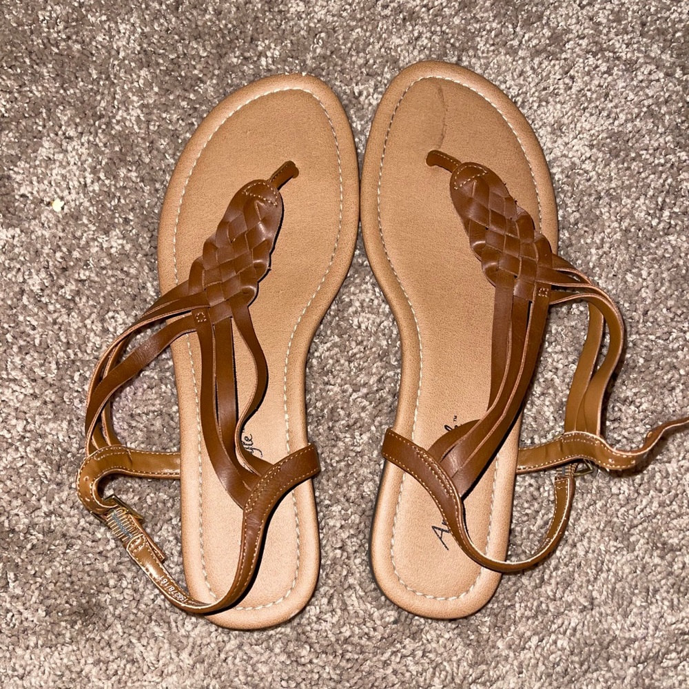 Brown sandals